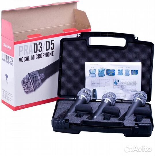 Микрофонный комплект Superlux prad3