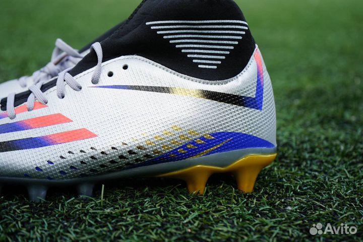 Бутсы adidas с носком серые