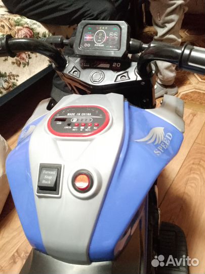 Детский мотоцикл на аккумуляторе бу