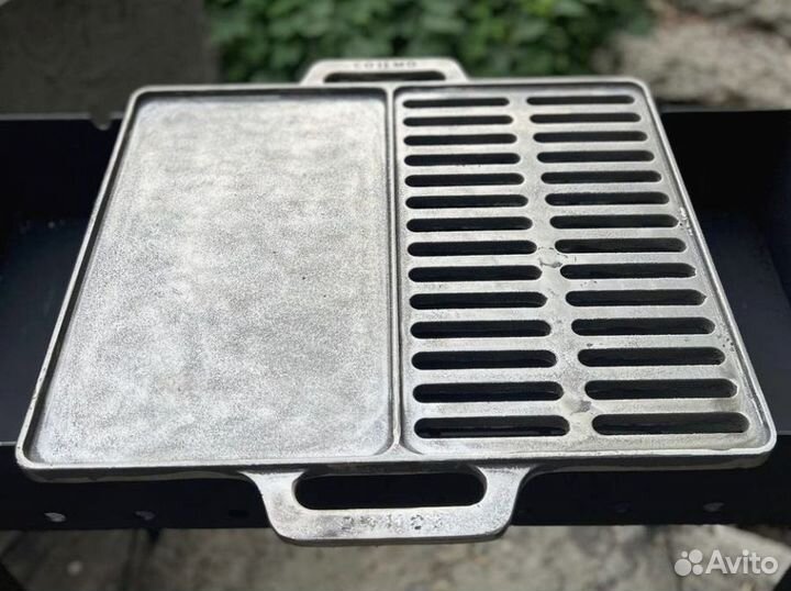 Чугунная решетка гриль комбо