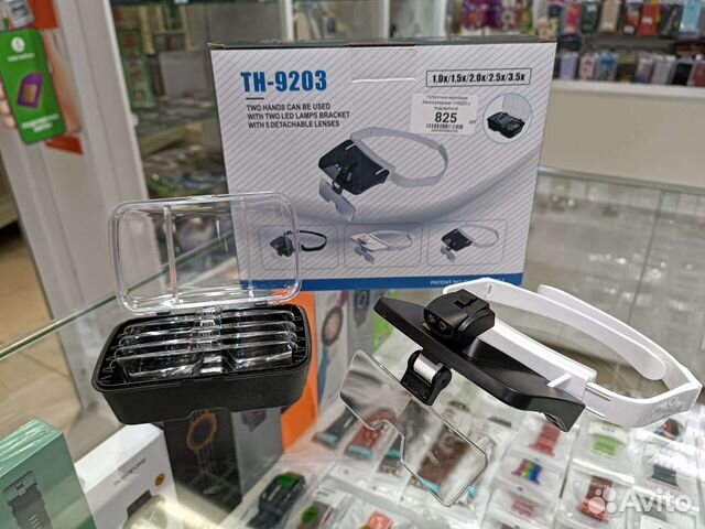 Очки-лупа с подсветкой