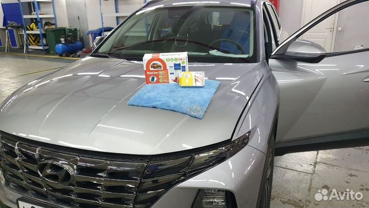 Сигнализация Старлайн с автозапуском+Установка