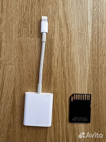 Переходник apple Lighting - SD card