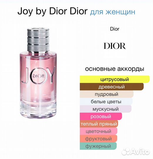 Dior joy