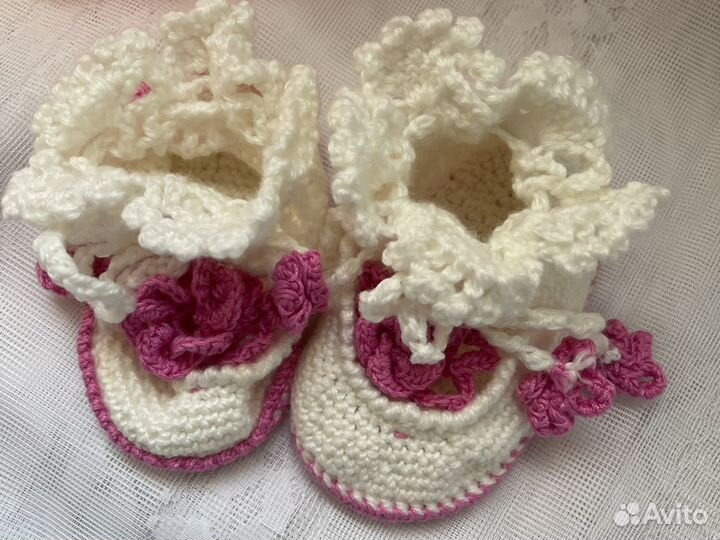 Пинетки для девочки