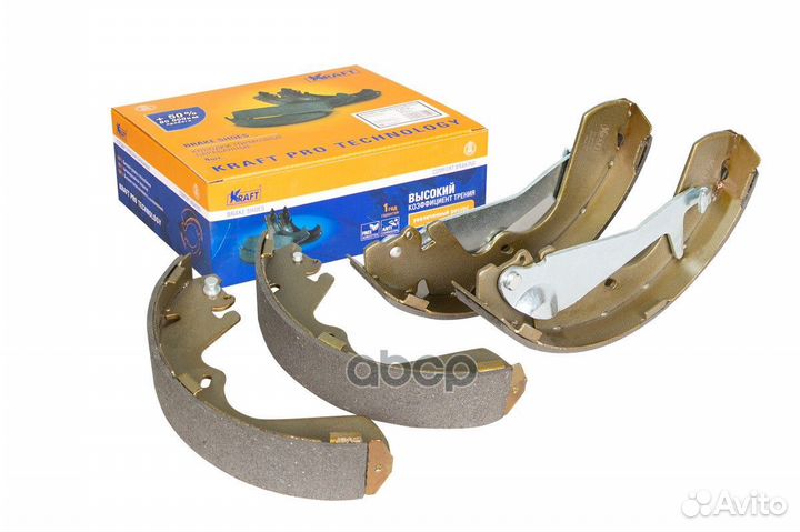 Колодки барабанные kraft KT091513 KT091513 Kraft