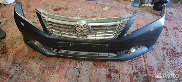 Бампер передний тойота camry 2014