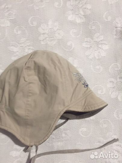 Шапка с козырьком для мальчика