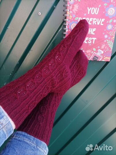 Шерстяные носки