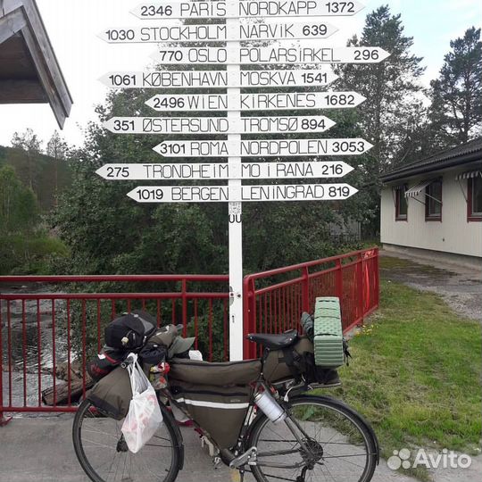Велосипедная сумка, Uraltour bikepacking