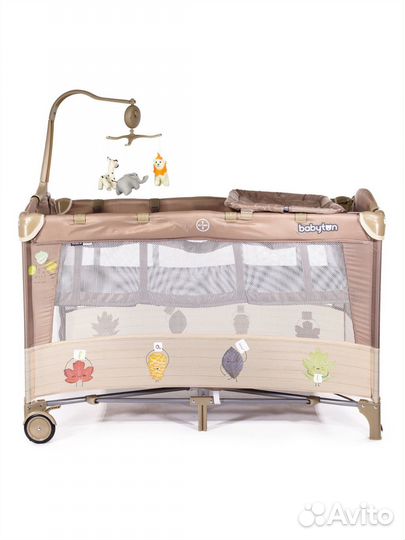 Манеж кровать babyton
