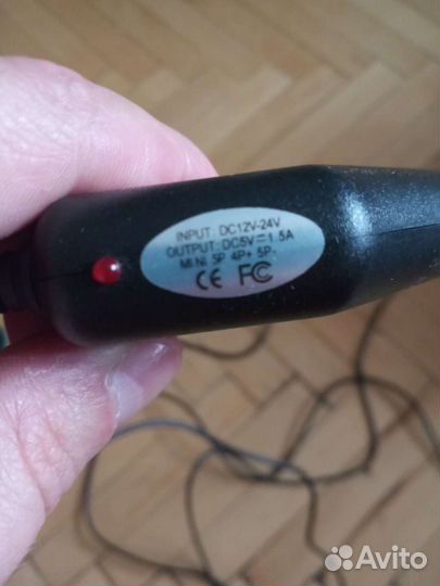 Автомобильная зарядка 3м