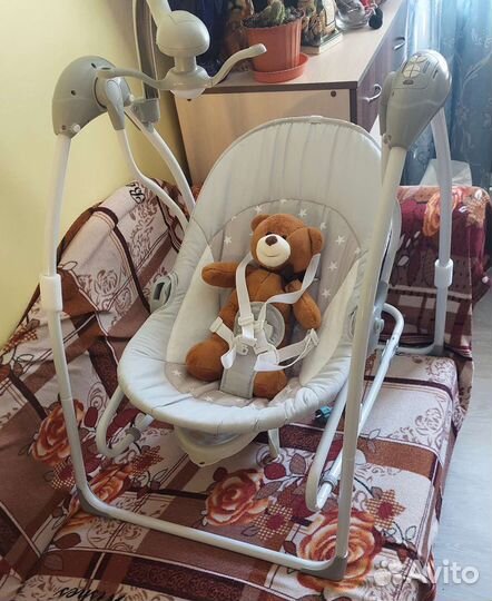 Детские электронные качели