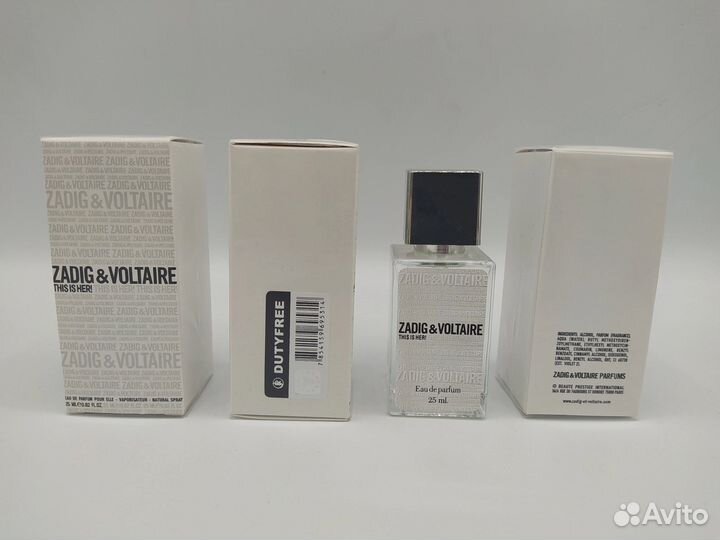 Парфюм духи 25мл duty free