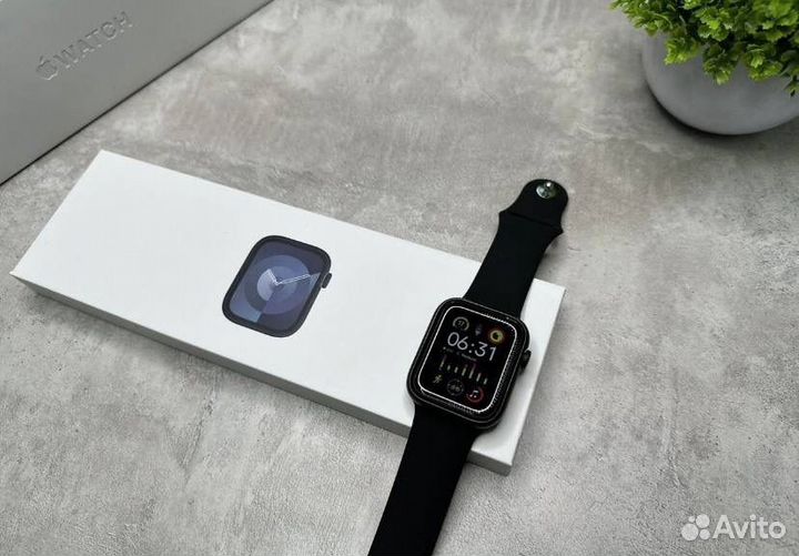 Apple watch 9 (яблоко, ориг коробка)