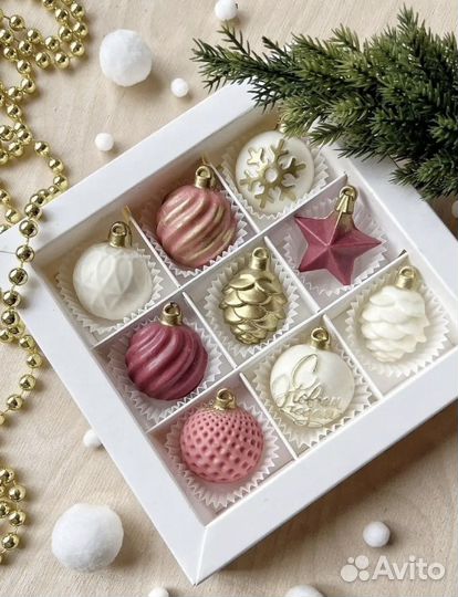 Шоколад ручной работы на Новый год