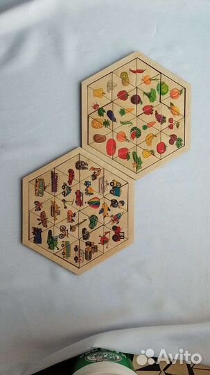 Деревянные пазлы