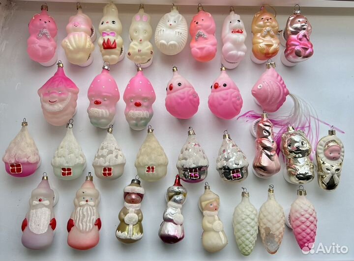 Елочные игрушки ссср,винтаж
