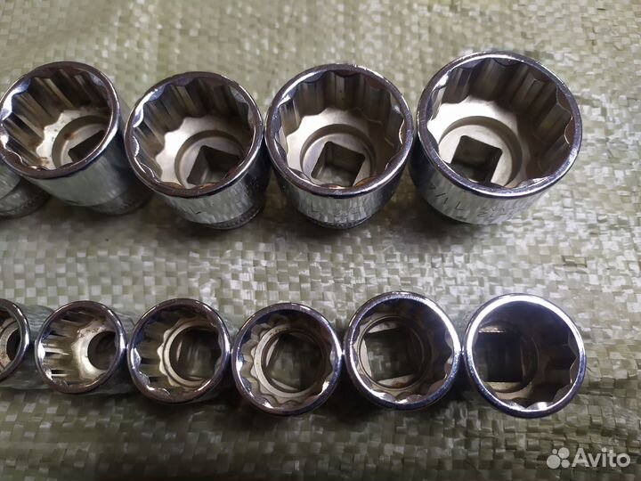 Набор головок дюймовых 1/2