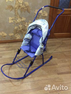 Коляска санки