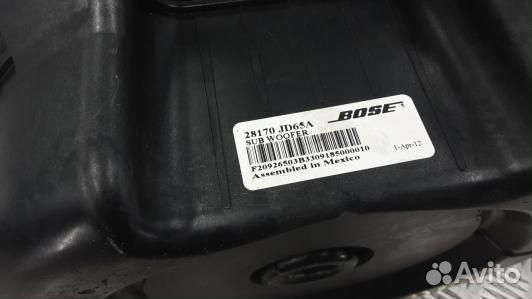 Сабвуфер nissan qashqai J10 +2 (5UK10Q101)