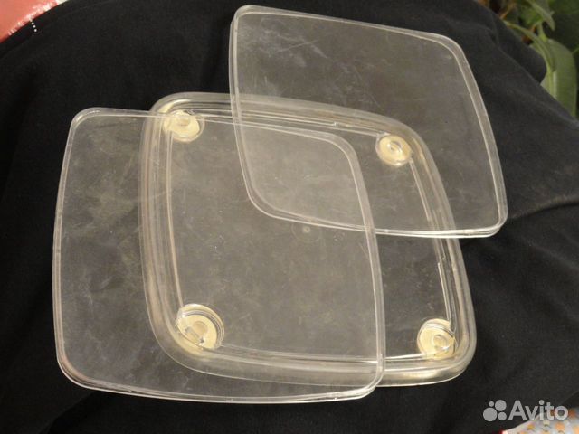 Блюдце разборное пластик внутри место вкладки