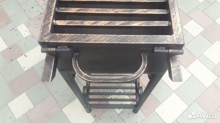 Мангал с полками арт. 0004 из 4мм