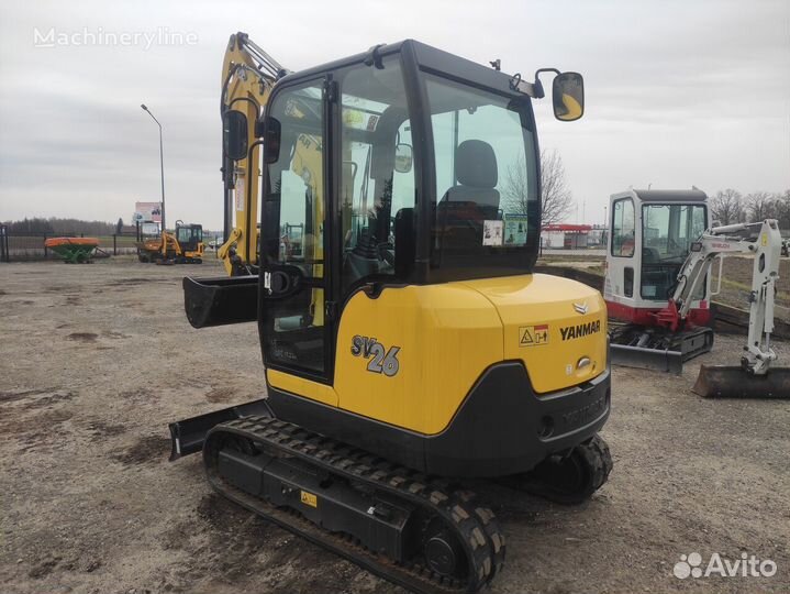 Мини-экскаватор YANMAR SV26, 2017