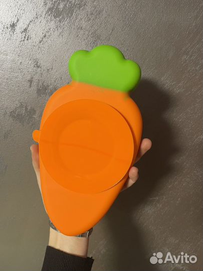 Силиконовая детская тарелка (помощник в прикорме)