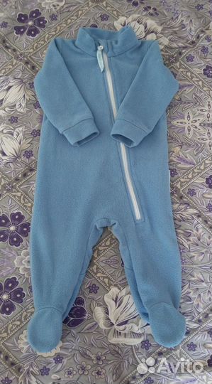 Флисовый комбинезон 68