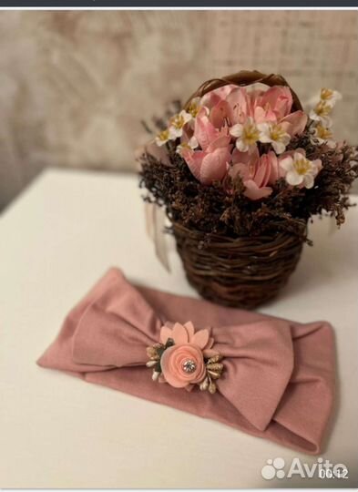 Повязка на голову для девочки