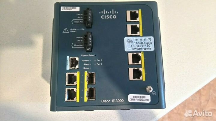 Коммутатор Cisco IE-3000-4TC