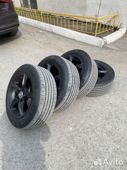 Комплект летних колес на audi (VAG)