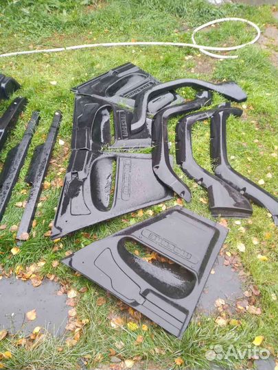 Бампера и накладки на УАЗ Хантер