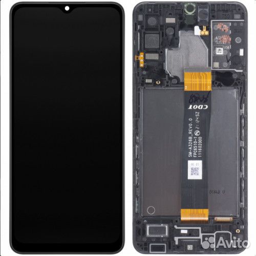 Дисплейный модуль Samsung A32+Установка