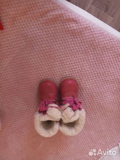 Ботинки зимние детские для девочки 26