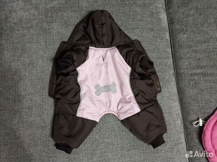 Зимний комбинезон для мини собачек