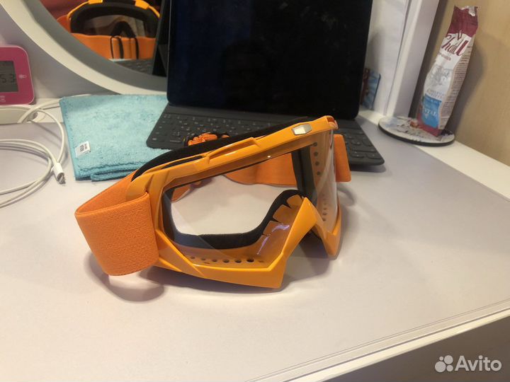 Очки для мотокросса, маска новая