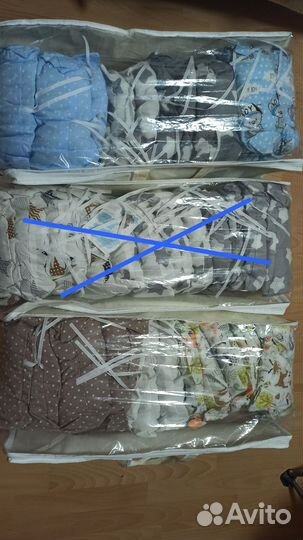 Бортики подушки в кроватку Новые