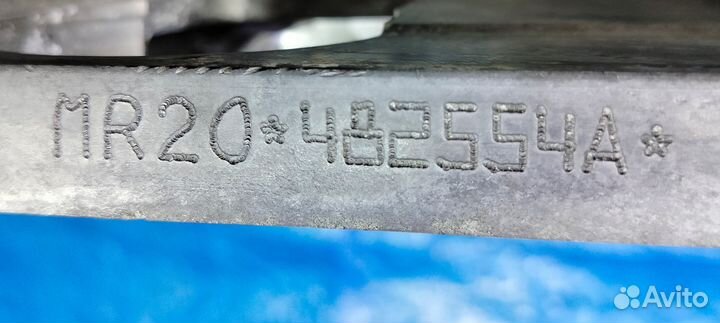 Двигатель Nissan MR20DE 2.0 MPi, w/ EGR, 133-147лс