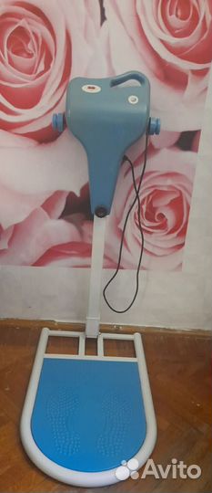 Вибро массажёр с поясом напольный
