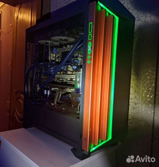 Пк monstr - 2 Cpu + 1080ti+32Gb