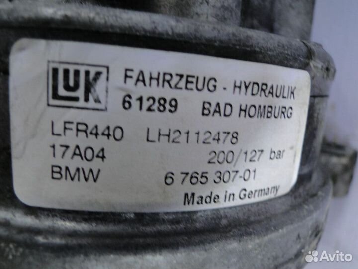 BMW 7 E65 N62 Насос гидроусилителя руля
