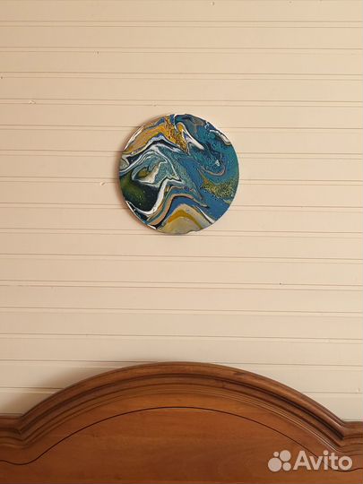 Абстрактная картина. Море