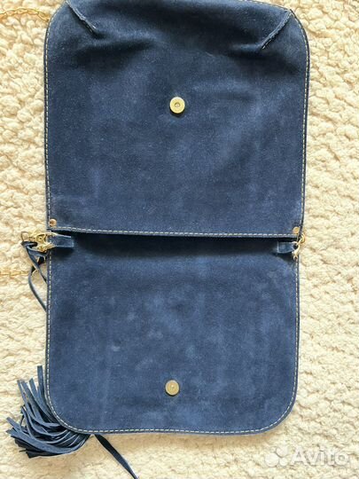 Сумка натуральная замша