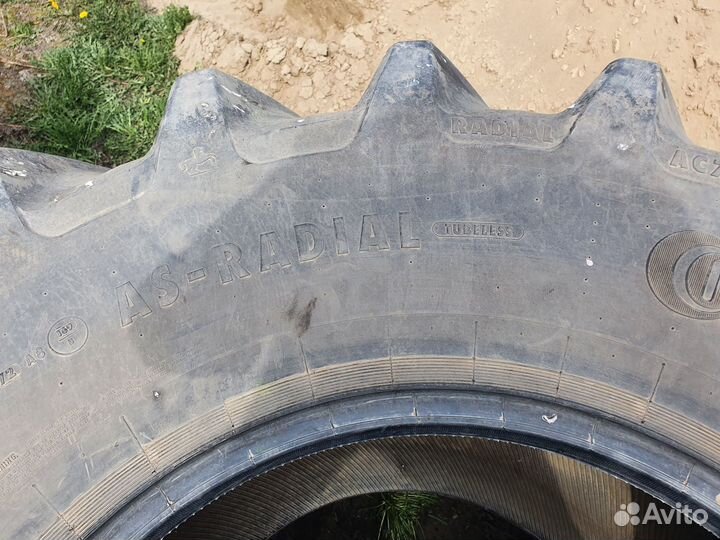 Шины Continental для комбайна Claas, John deere