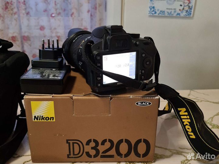 Зеркальный фотоаппарат nikon D3200