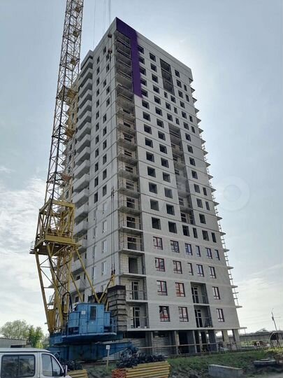 1-к. квартира, 43,5 м², 7/19 эт.