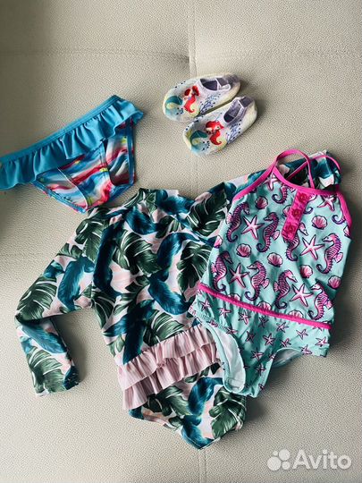 Купальники для девочки, (6-9 месяцев), аквасоки