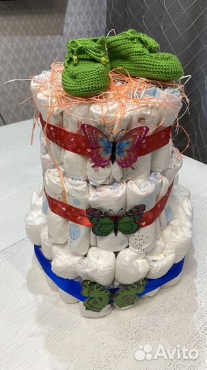 Торт из памперсов